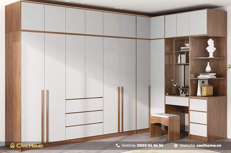 Tủ quần áo gỗ công nghiệp