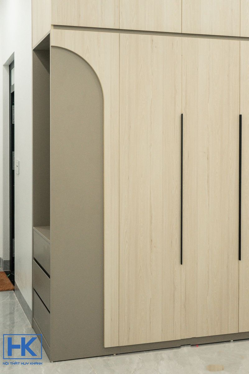 Nội Thất Tủ Áo MDF Chống Ẩm 4 Tủ gỗ MDF