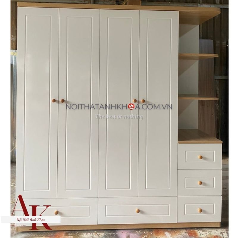 Tủ quần áo MDF đẹp