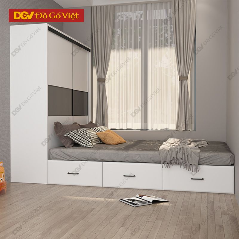 Tủ quần áo MDF chống ẩm hiện đại