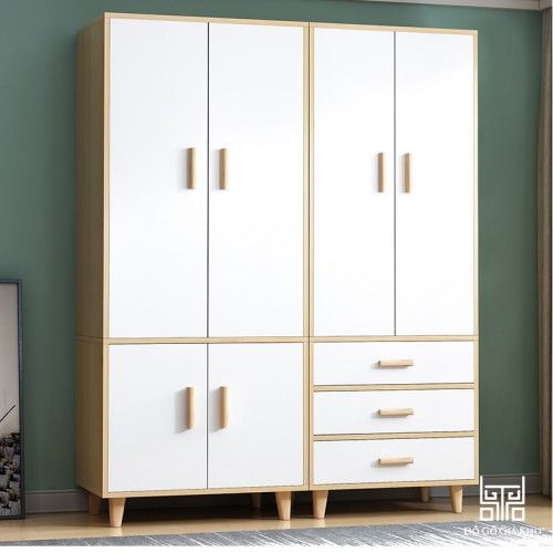 Tủ Áo MDF Chống Ẩm Chất Lượng Cao 2 Hình ảnh mẫu tủ áo có gương
