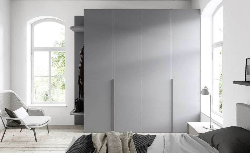 Tủ Quần Áo MDF Chống Ẩm Phủ Melamine 3 Thiết kế tủ quần áo MDF phủ melamine đa dạng